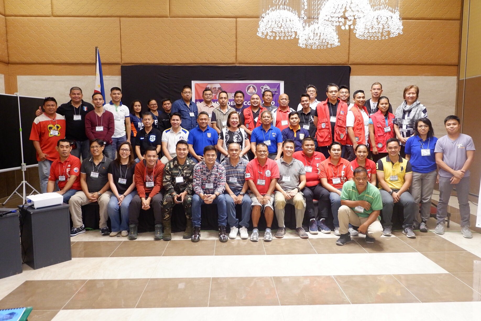 CHARL members participate in Basic ICS Training in Cebu City
